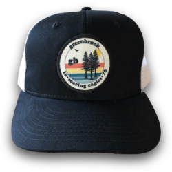 Greenbrook Spirit Wear - Pine Tree Trucker Hat (Black) Product Image