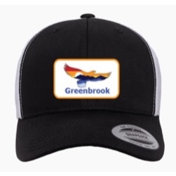 Greenbrook Spirit Wear - Eagle Trucker Hat (Black) Product Image